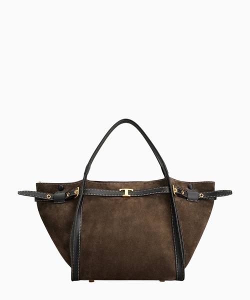 T Small suede bag