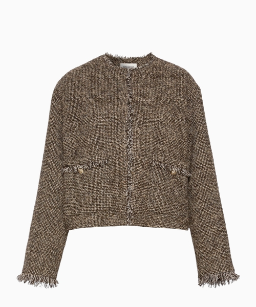 Wool blend jacket