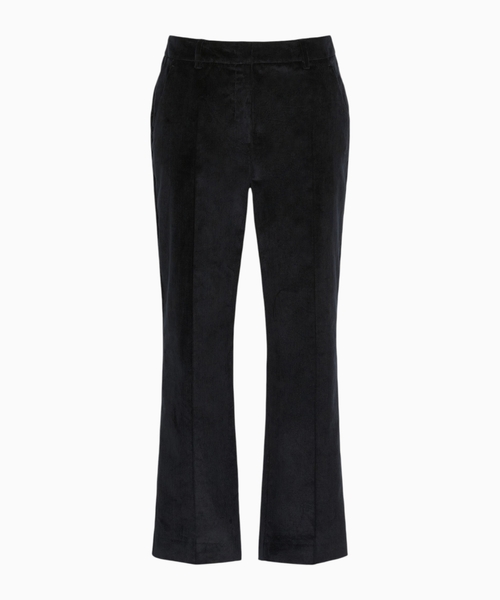 Cotton velvet trousers
