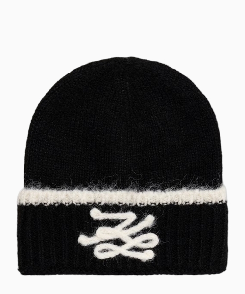 Wool-blend hat