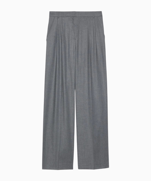 Wool-blend trousers