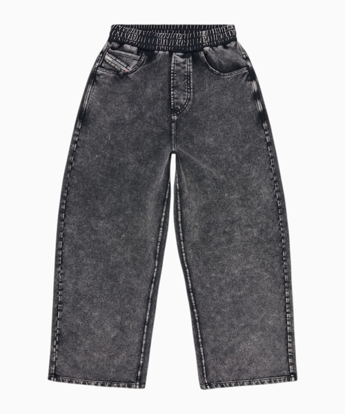 Elasticated waist jeans