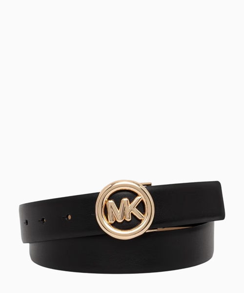 Logo-buckle belt