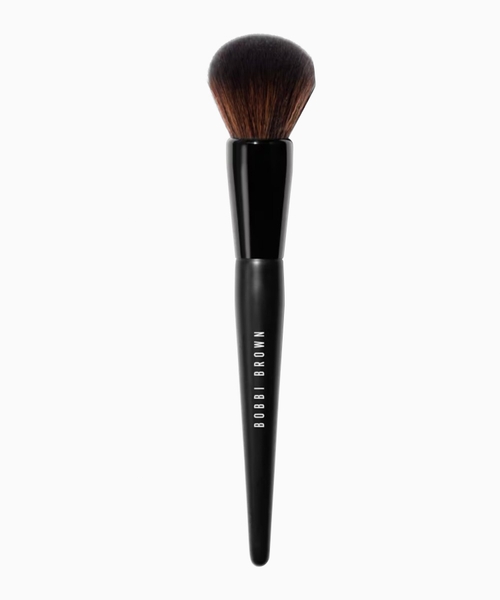Cream and powder bronzer brush