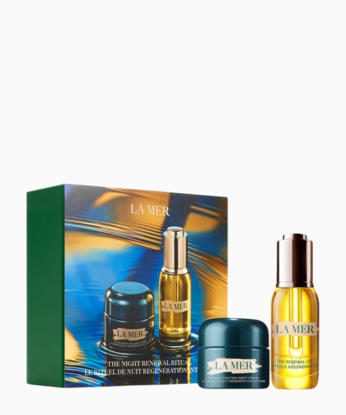The Night Renewal Ritual nighttime skincare set
