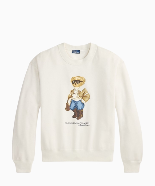 Polo Bear fleece sweatshirt