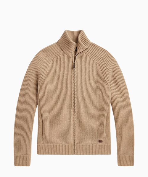Wool-cashmere cardigan