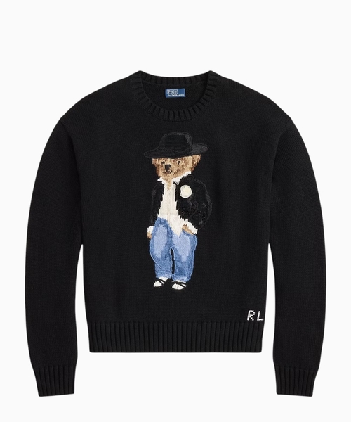 Хлопковый джемпер Holiday Polo Bear
