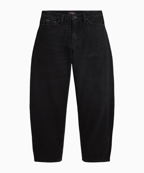 Barrel-leg jeans