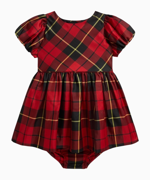 Taffeta dress & bloomer