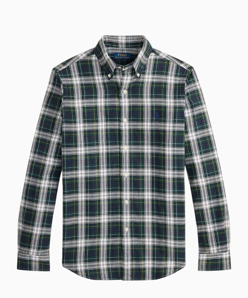 Checked oxford shirt