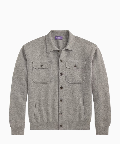Cashmere overshirt