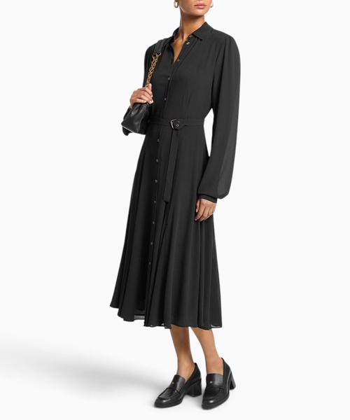 Belted dress