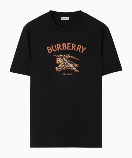 Check cotton T-shirt