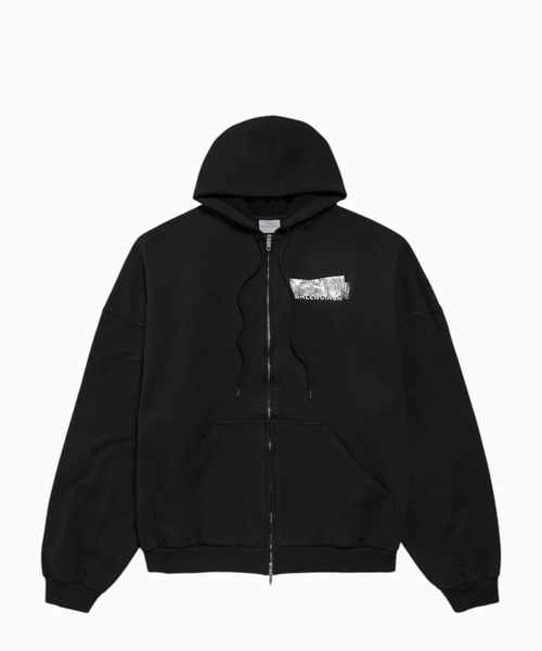 Zip-up hoodie