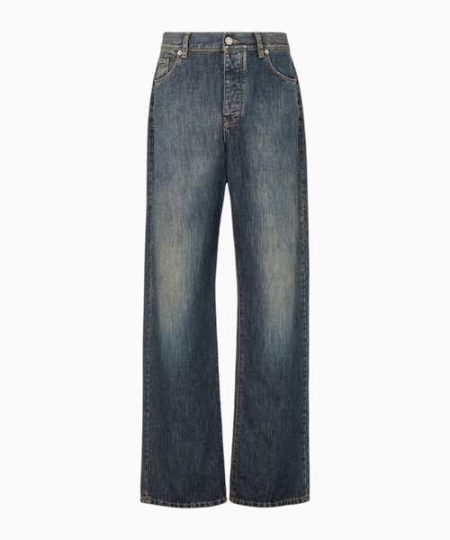 Straight-leg jeans