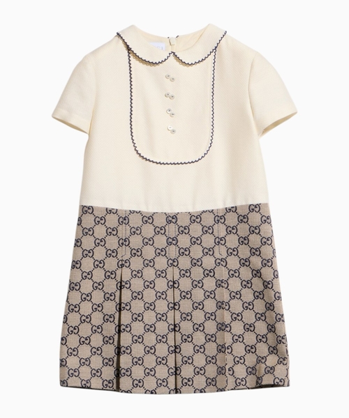GG canvas dress