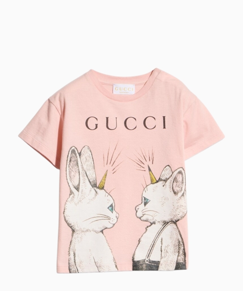 Printed cotton T-shirt