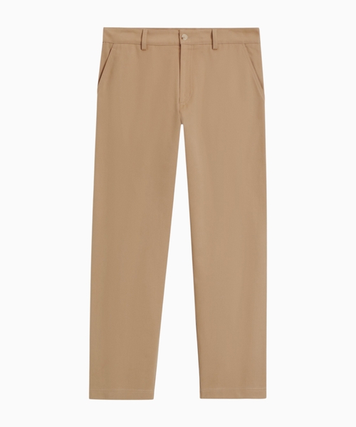 Relaxed-fit chinos in cotton twill