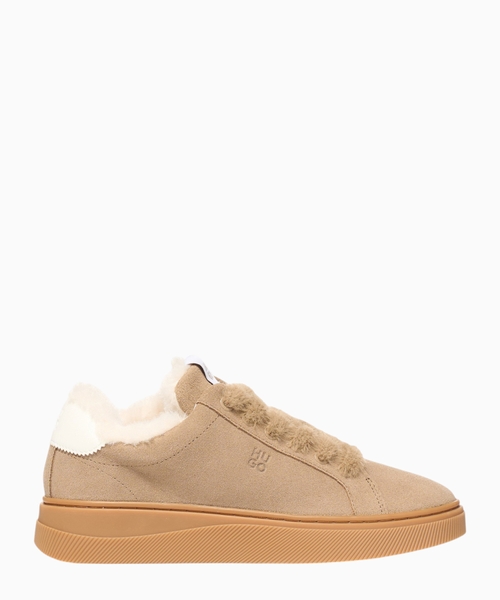 Genuine suede sneakers