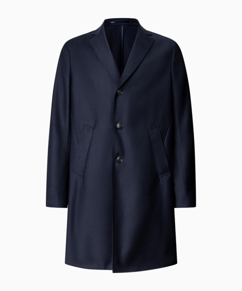 Lightweight wool coat