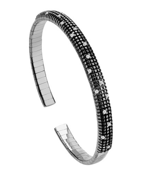 Metropolitan Black gold and diamond bracelet