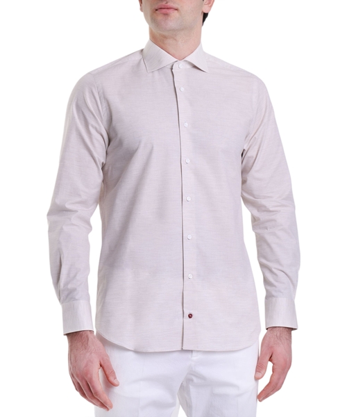 Çəhrayı rəngli düz biçimli köynək