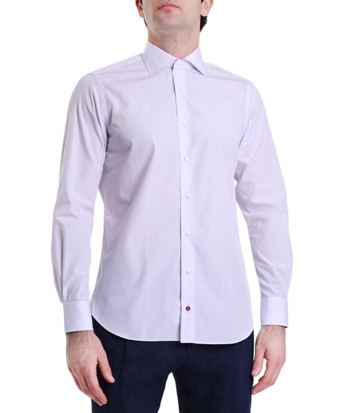 Голубая классическая рубашка