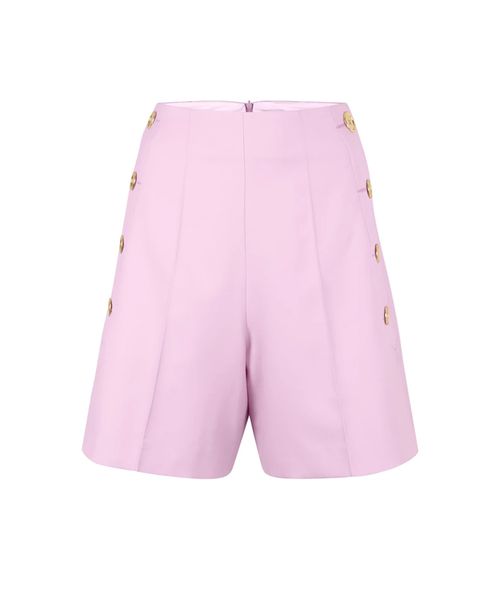 ショートパンツ PINKO Women Shorts  Burmudas 104893A2HDN44 Purple Workwear-style shorts in cotton bull PINKO → Shop Online
