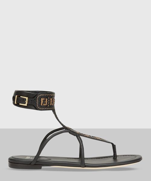 Fendi hot sale sandals flat