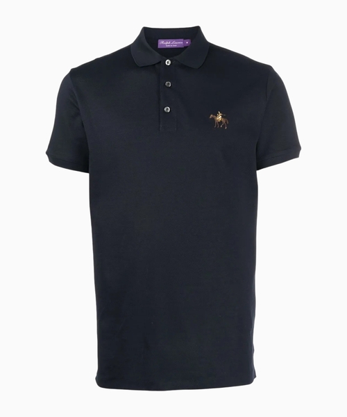 Short sleeve polo with classic collar