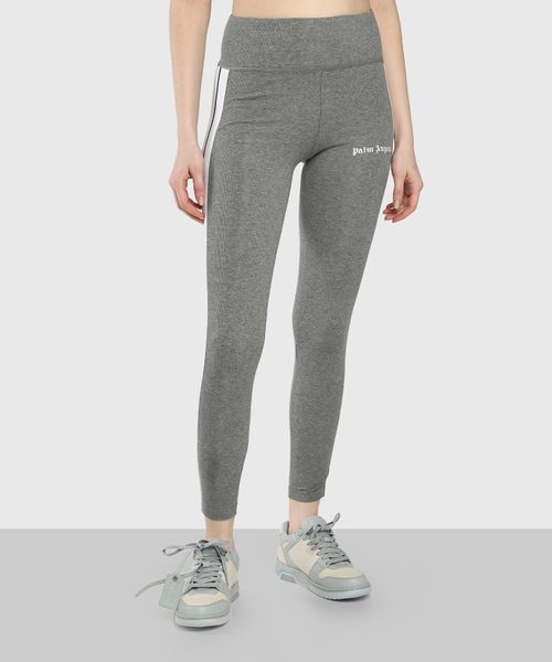 Grey side stripe performance leggings Emporium