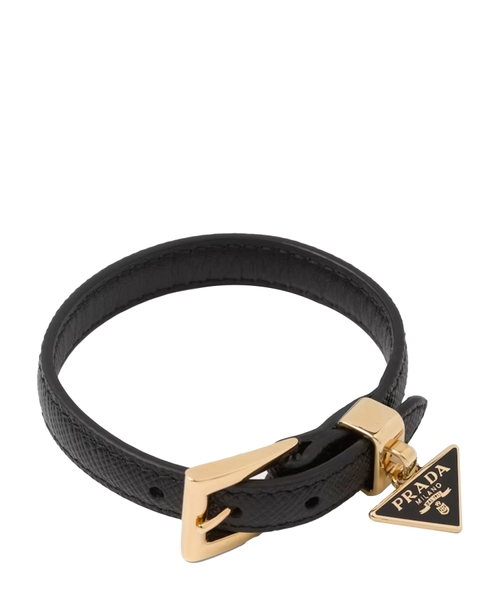 saffiano leather bracelet prada
