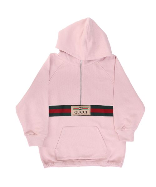 Light pink zipped hoodie Emporium