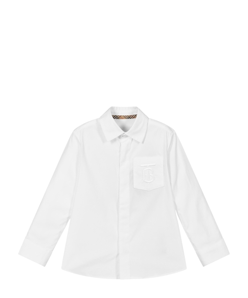 White shirt with application
