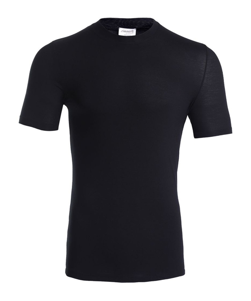Qara rəngli qısaqol t-shirt