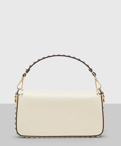 White leather bag 