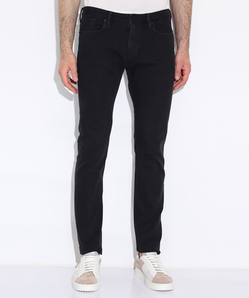 Straight-fit jeans in black
