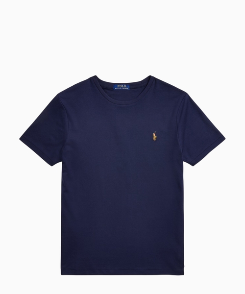 T-shirt with embroidered logo