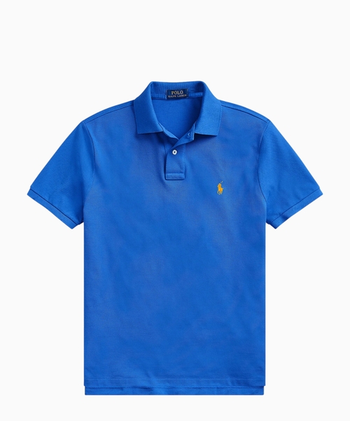 Short sleeve polo with classic collar