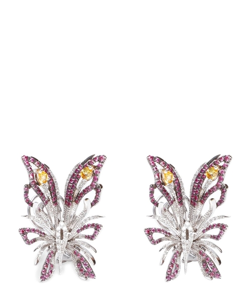 Серёжки Butterfly Masterpiece