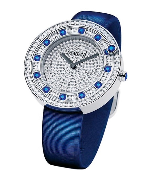 BELLE ÉPOQUE Sapphire 1-1 Belle Epoque watch in 18K white gold, diamonds and sapphires