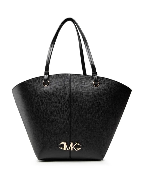 Michael Kors Izzy hotsell logo-embellished grained leather tote bag