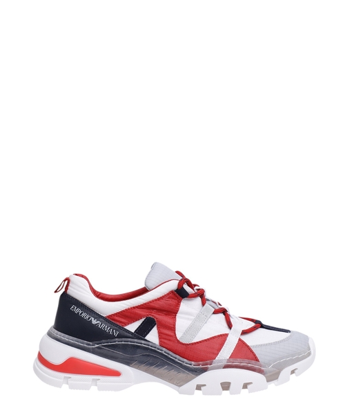 Multicolor panel design sneakers