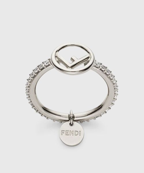 Fendi by Marc Jacobs Forever Fendi Wide Band Ring Gold-Colored Ring in  Brass with Gold-tone - US