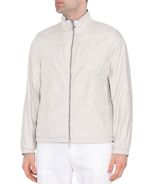 İkitərəfli boğazlı yaxalı jaket
