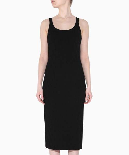 FF monogram midi dress