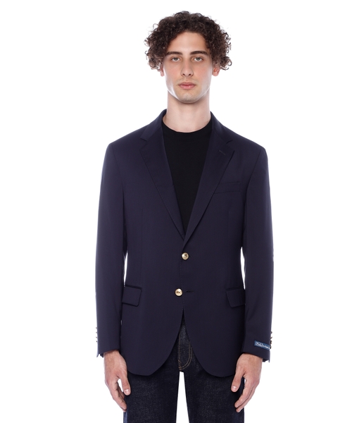 Пиджак с длинными рукавами и застежкой на пуговицы