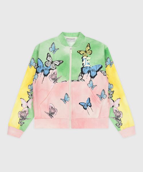 Gucci butterfly jacket best sale