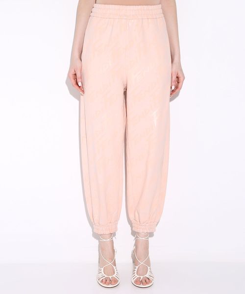 Loqo detallı idman üslublu şalvar